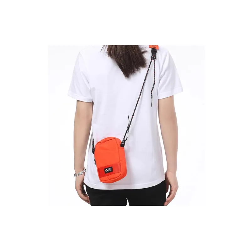 Converse Polyester Blend With Polyurethane Shoulder Bag Crossbody Bag Unisex Orange-4