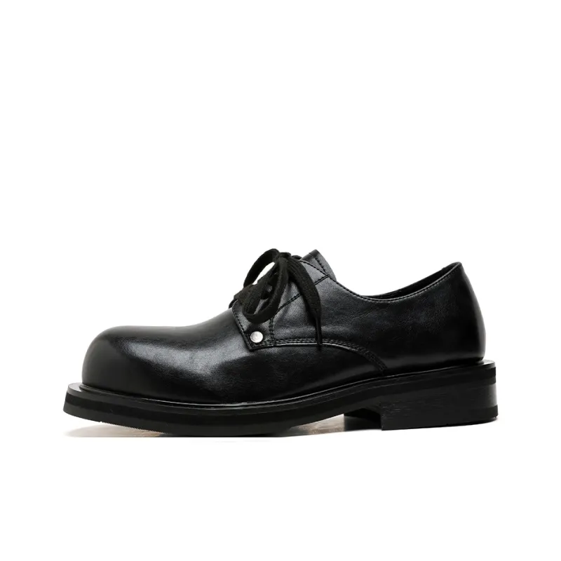 Chi Wolf Derby Shoes Casual Shoes Men's Black-0