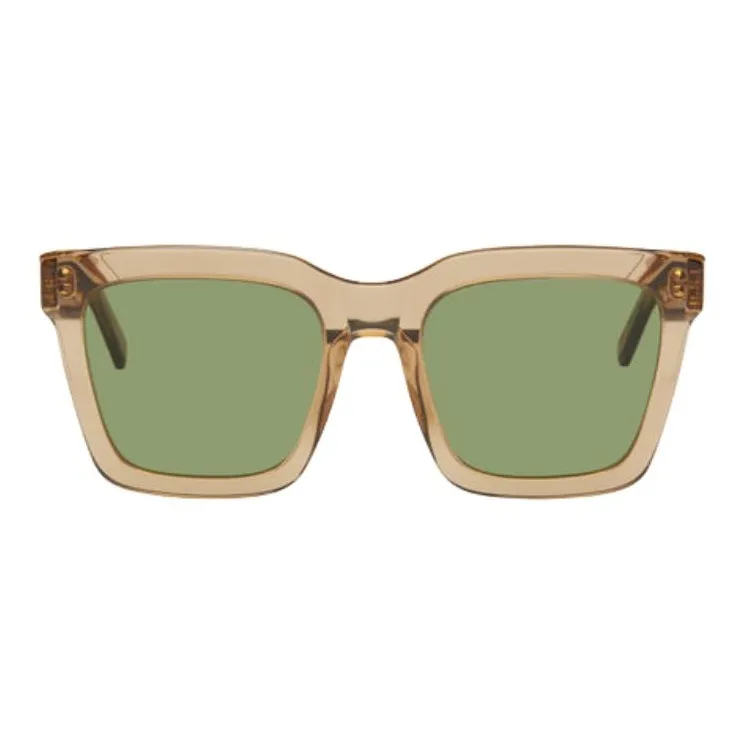 Retrosuperfuture Acetate Square Sunglasses Men's Orange-1