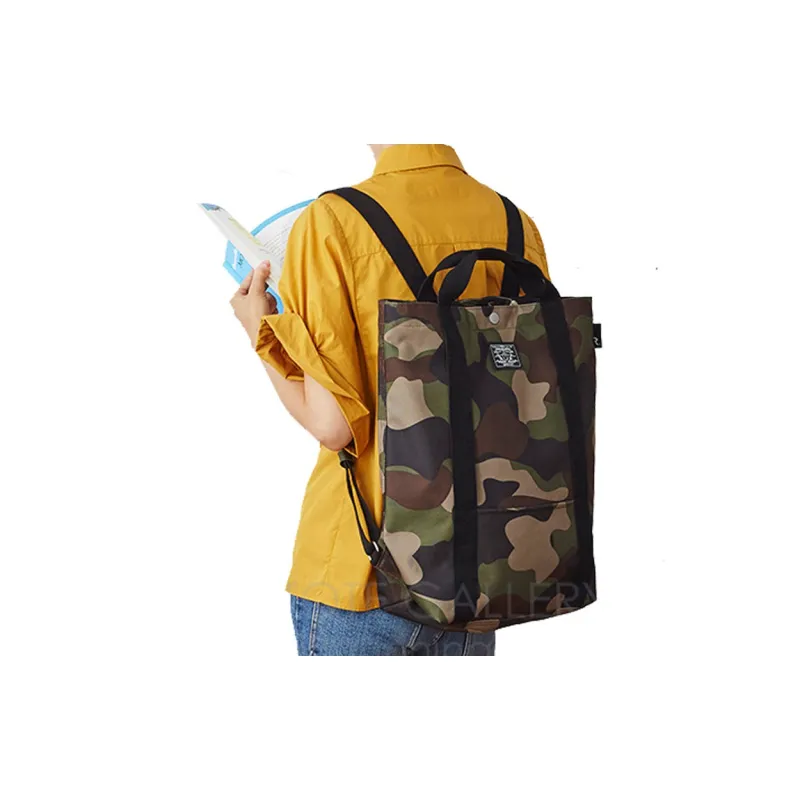 ROOTOTE Polyester Tote Bag, Shopping Bag, Backpack, Shoulder Bag, Handbag Tubas Men's-4