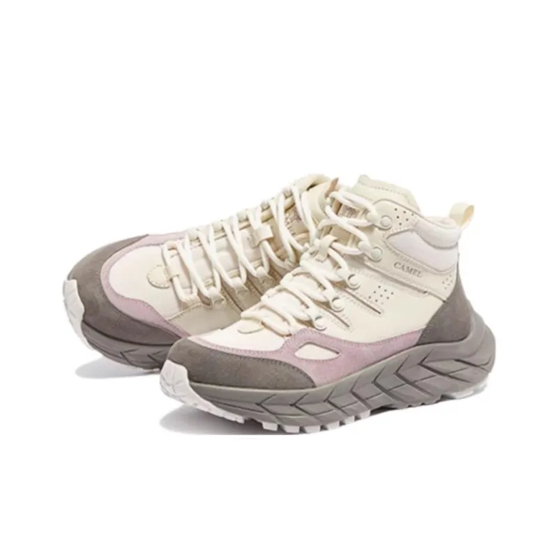 CAMEL Durable Breathable High-Top Outdoor Shoes Women's-2