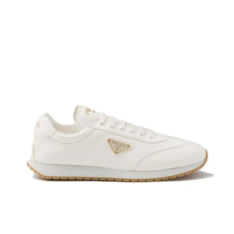 PRADA Low Top Casual Shoes Men's Ecru-1