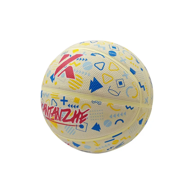 KANTANZHE Rubber Basketball Size 7 Training Unisex-21