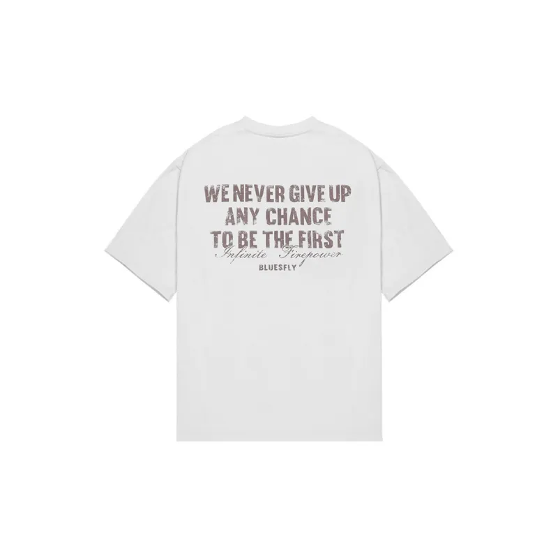 BLUESFLY T Shirts Unisex White-1