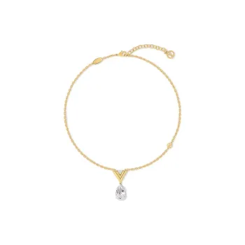 LOUIS VUITTON V For Vuitton Necklace