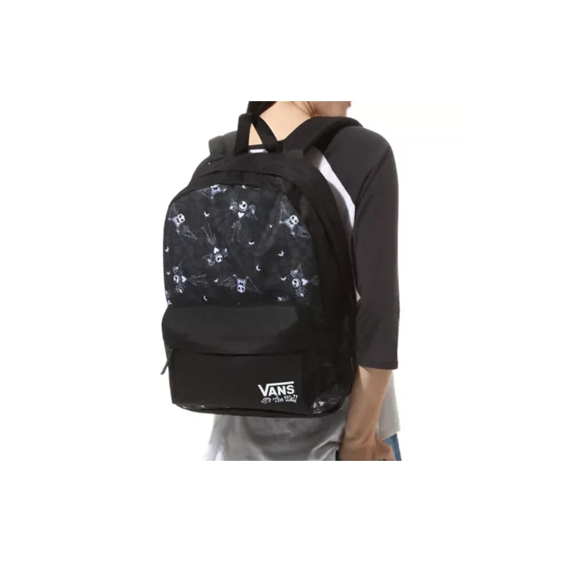 Vans ×DISNEY Collaboration Polyester Backpack Regular Unisex Black-3