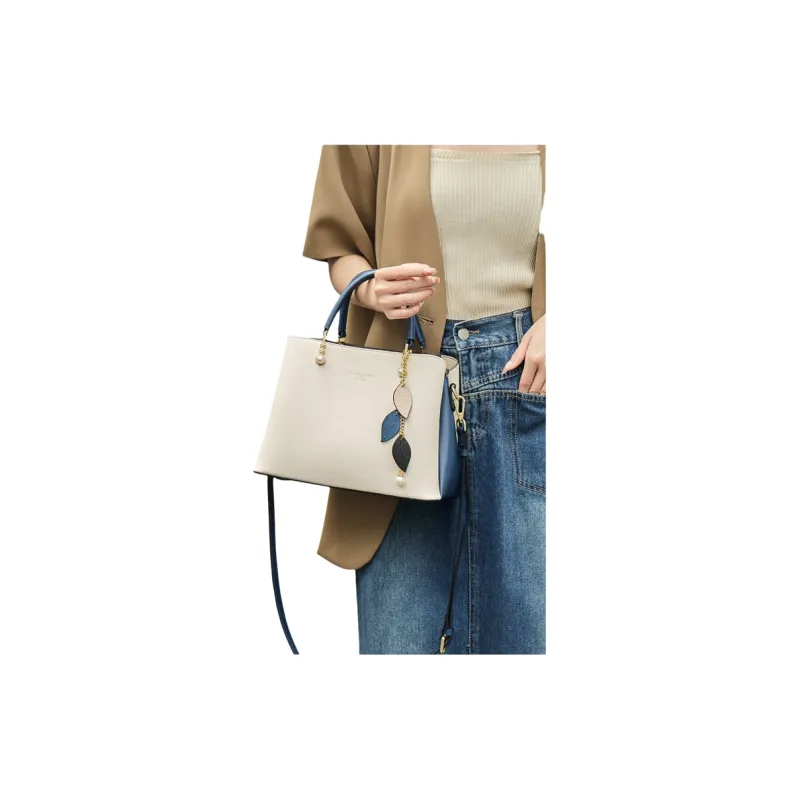 DIFENISE Cow Leather Portable Small Square Bag Shoulder Bag Large Size Women's Multicolor-1
