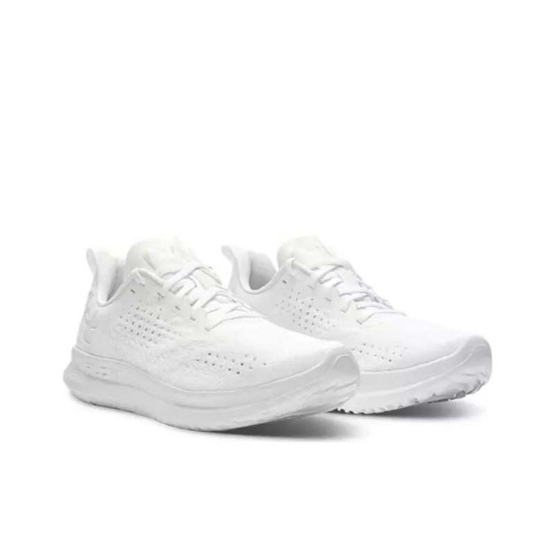 Under Armour Slip Resistant Breathable Low Top Casual Running Shoes Men's White-2