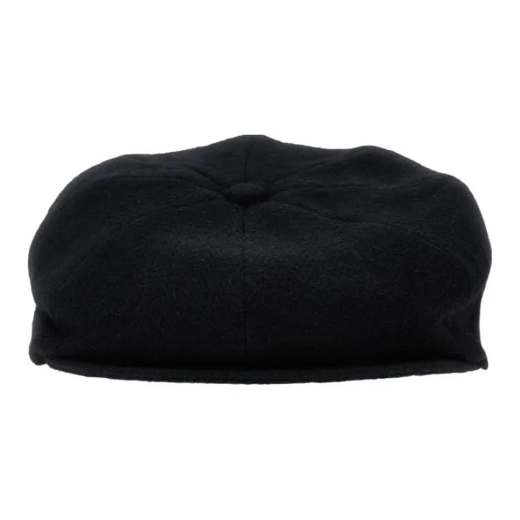 Yohji Yamamoto Linen Berets Men's Black-2