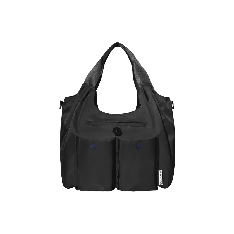 NAUTICA Nylon Crossbody Bag Shoulder Bag Gym Bag Large Size Unisex Multicolor-11
