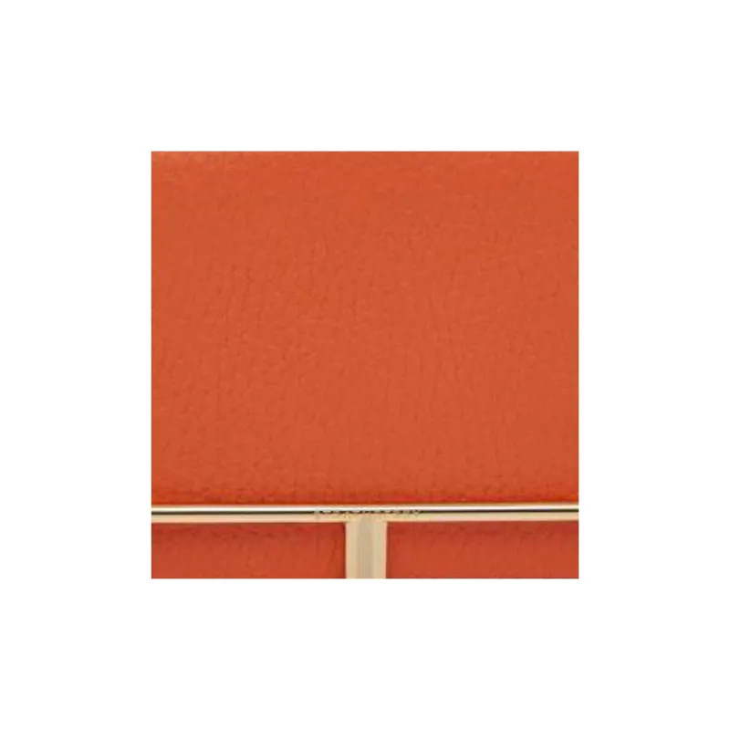 Strathberry Calfskin Wallet Women's Orange-4