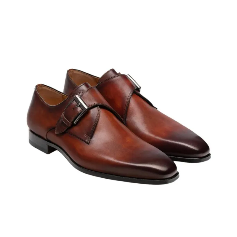 Magnanni Cangas Dress Shoes Men's Brown-2
