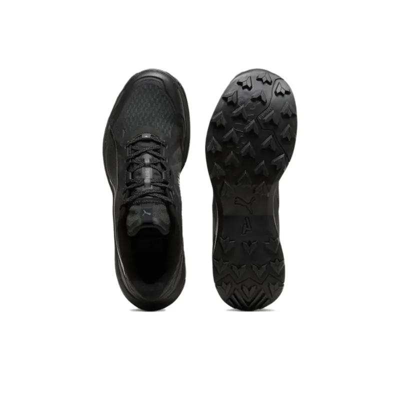 PUMA Explore Nitro Anti Slip Wear Resistant Low Top Trekking Shoes Men's Black-3
