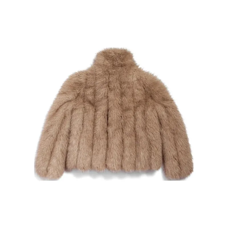 Balenciaga Jackets & Coats Women's Brown-1
