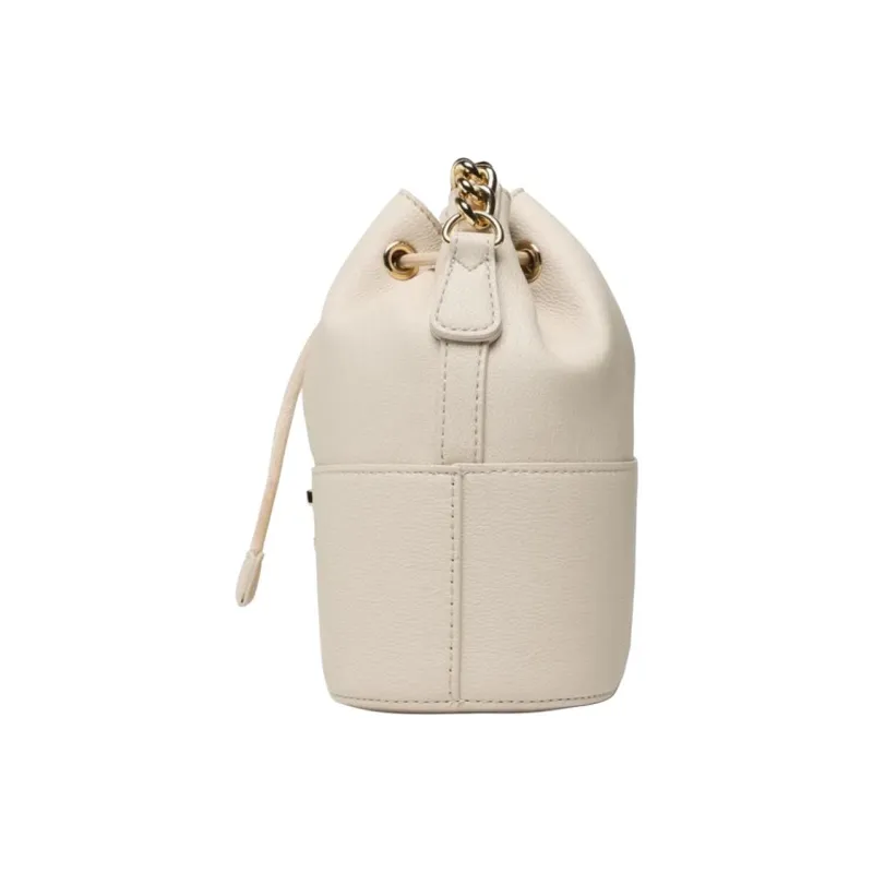 MOSCHINO Faux Leather Artificial Leather Crossbody Bag Shoulder Bag Women's Light Brown-2