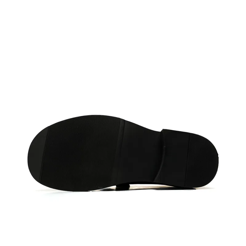 Chi Wolf Derby Shoes Casual Shoes Men's Black-5