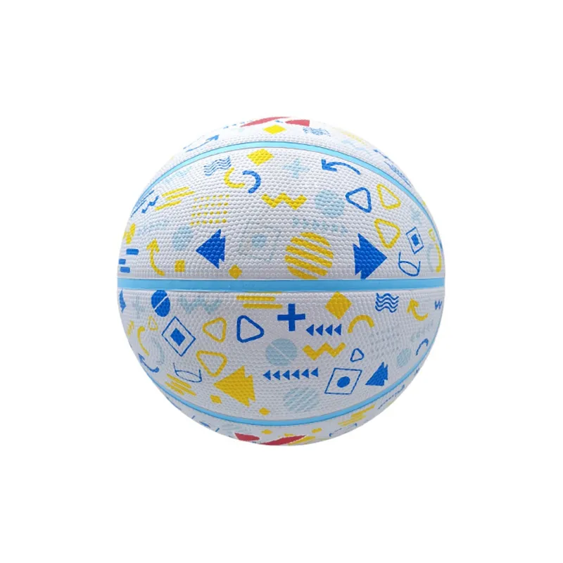 KANTANZHE Rubber Basketball Size 7 Training Unisex-16