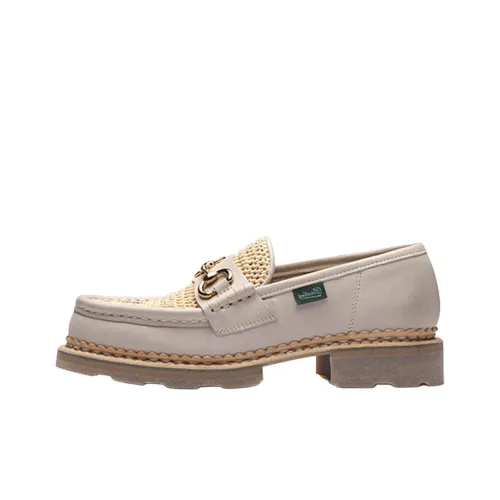 Paraboot Vincennes Raphia Loafers Women's Beige