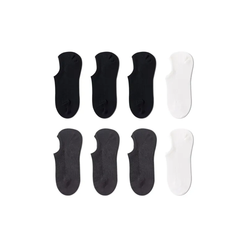 MIIOW No-Show Socks Men's 8 Pack-3