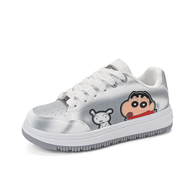 Crayon Shinchan Low Top Skateboard Shoes Unisex-7