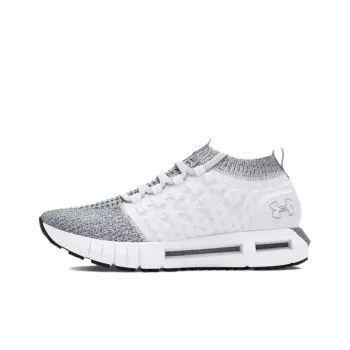 Under Armour Breathable, Slip Resistant, And Abrasion Resistant Low Top Casual Shoes Unisex White Black