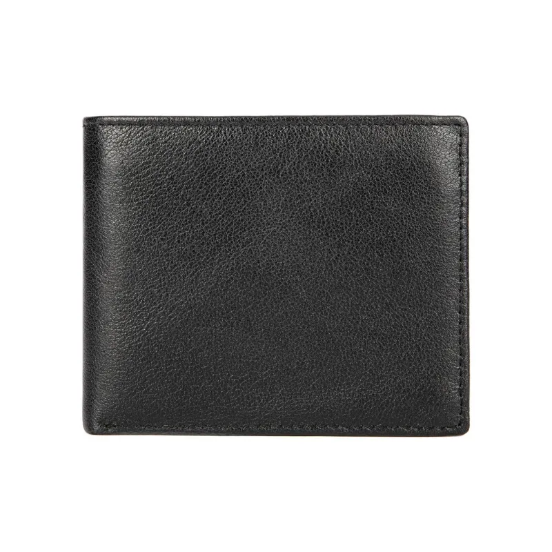 TTaG．baG Cow Leather Wallet Men's Coffee/Oil Coffee/Black/Black Fine Grained-8