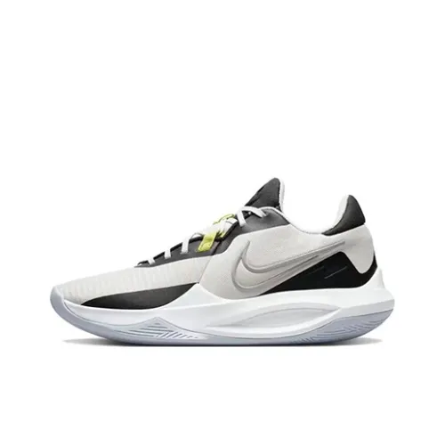 Nike Precision 6 Basketball Shoes Unisex Low-Top White/Black