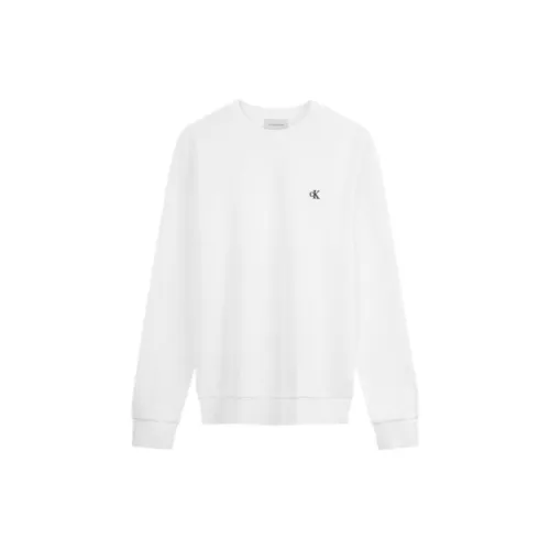 Calvin Klein Sweatshirts Men Moon White