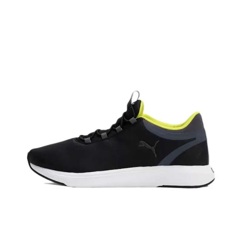 PUMA Soft Ride Cruise 2 Anti Slip Wear Resistant Low Top Casual Running Shoes Unisex Black-0