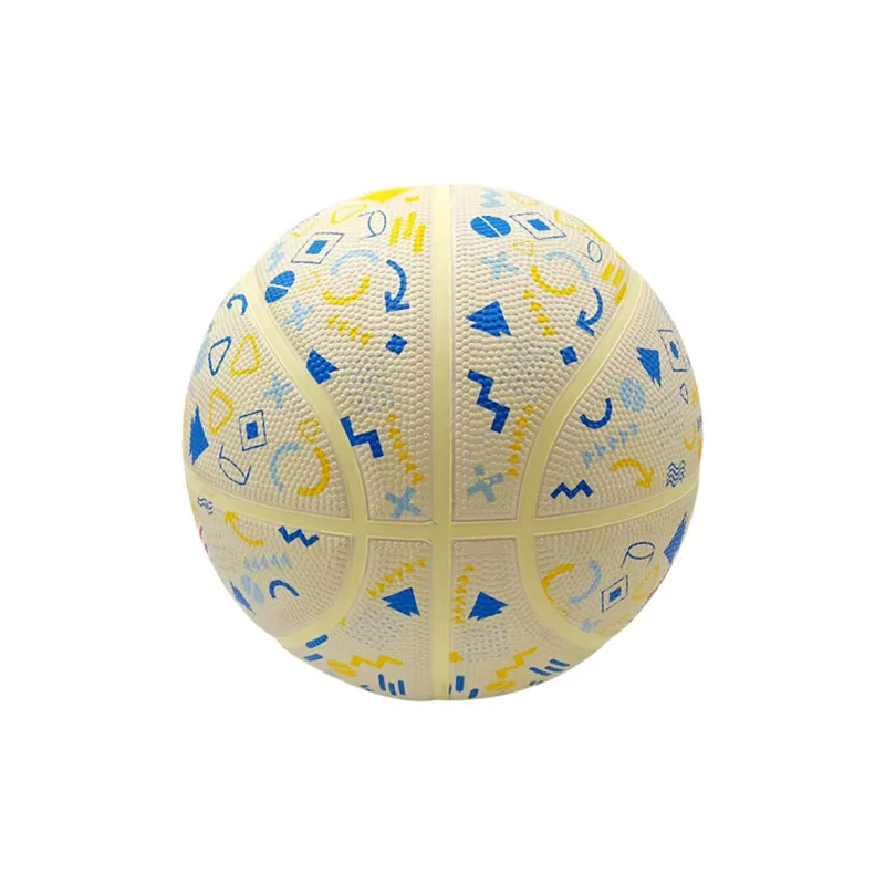 KANTANZHE Rubber Basketball Size 7 Training Unisex-24