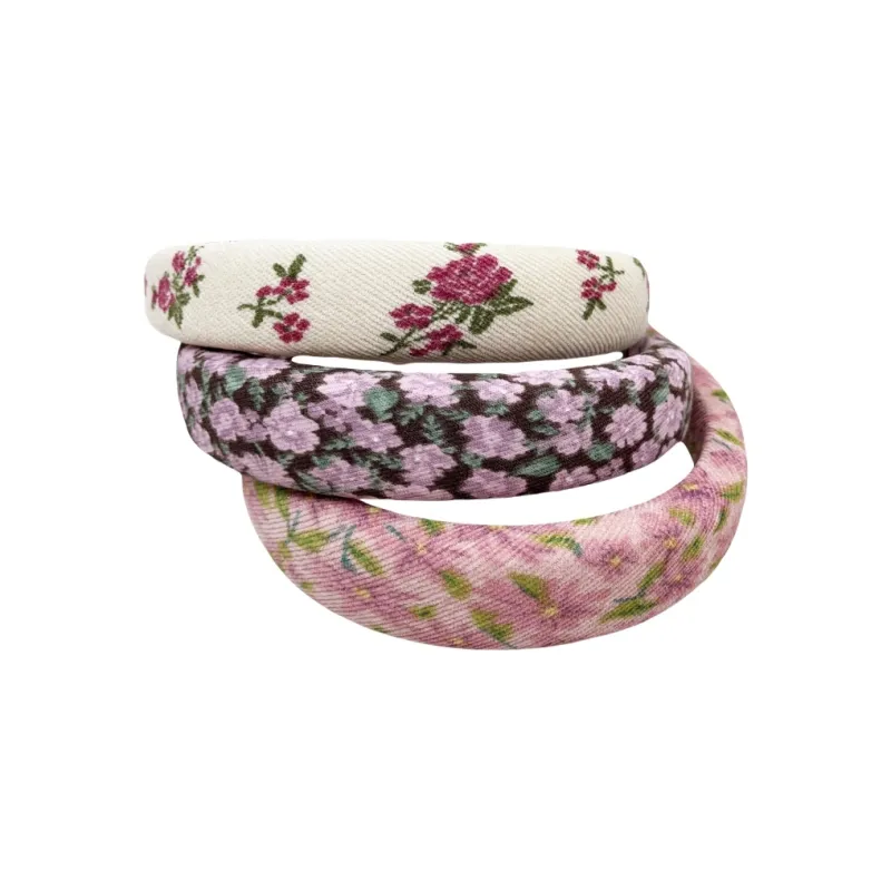 TBoML Fabric Sponge Headbands Women's-5