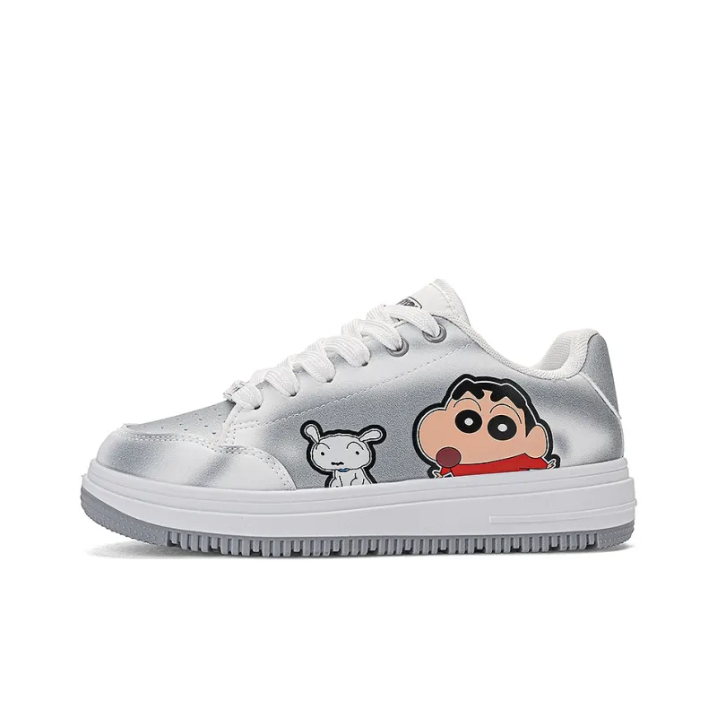 Crayon Shinchan Low Top Skateboard Shoes Unisex-6
