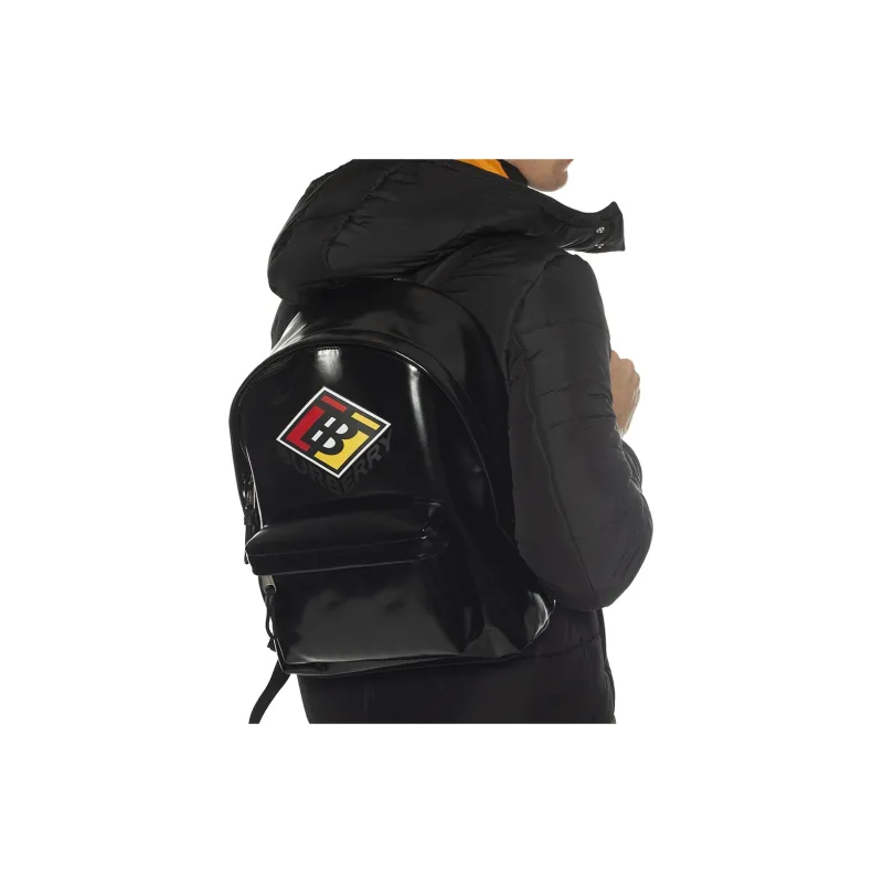 Burberry Logo Print Backpack 'Black'-5