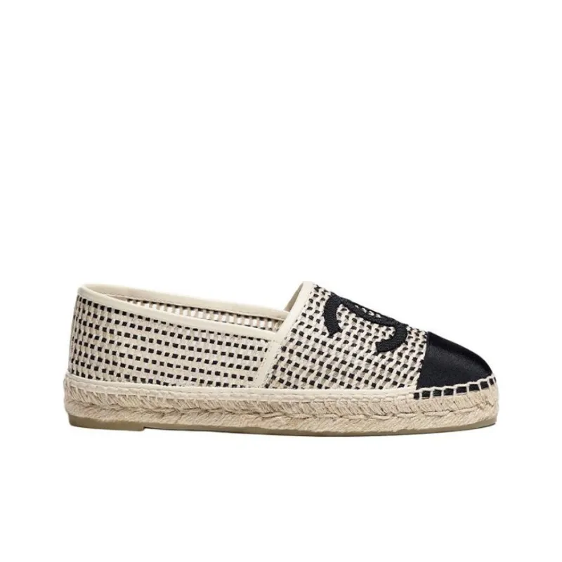 CHANEL Casual Single Shoes Women's Beige-1