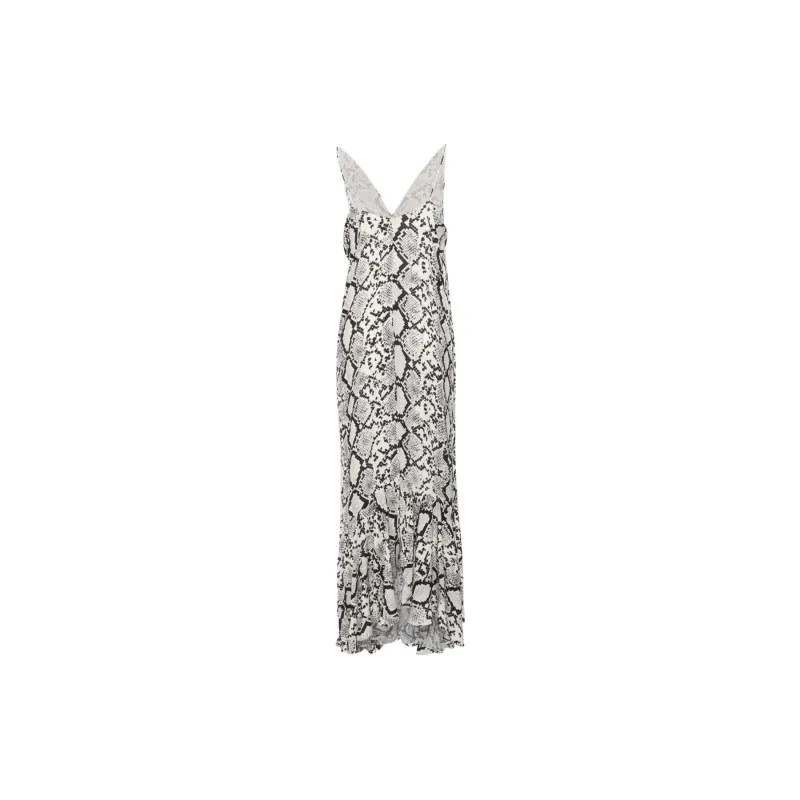 Elisabetta Franchi Georgette Printed Maxi Dress-1