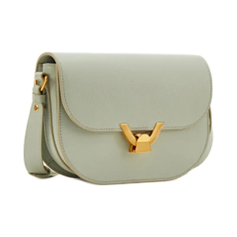 COCCINELLE Cow Leather Crossbody Bag Shoulder Bag Women's Celadon Green-1