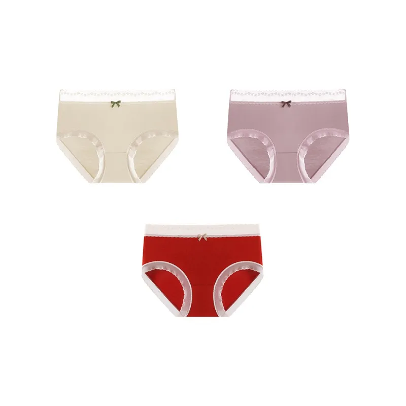 PLANDOO Underpants Women's 3 Pack-17