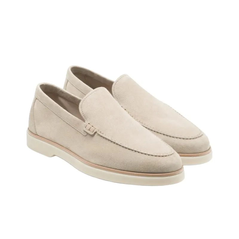 Magnanni Beignet Loafers Men's Beige-2