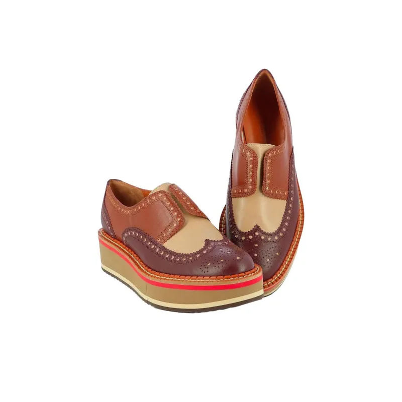 CLERGERIE Becka Casual Single Shoes Women's Brown-3