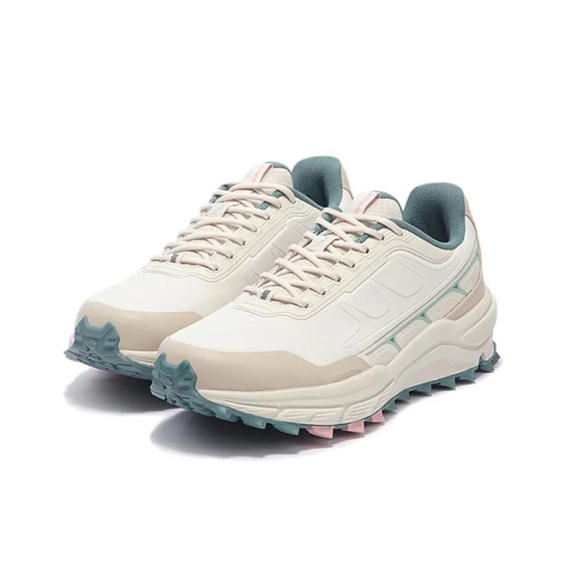 361° Rain Screen Cushioning Anti Slip And Wear Resistant Low Top Trail Running Running Shoes Women's Beige Umber-1
