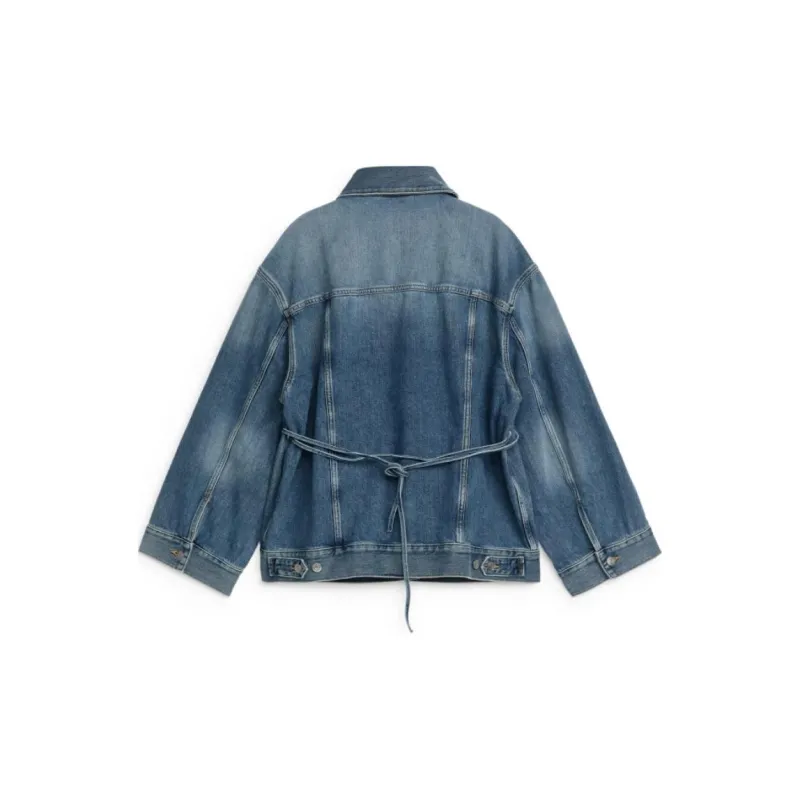 ARKET Denim Jacket Women's Washed Blue-1