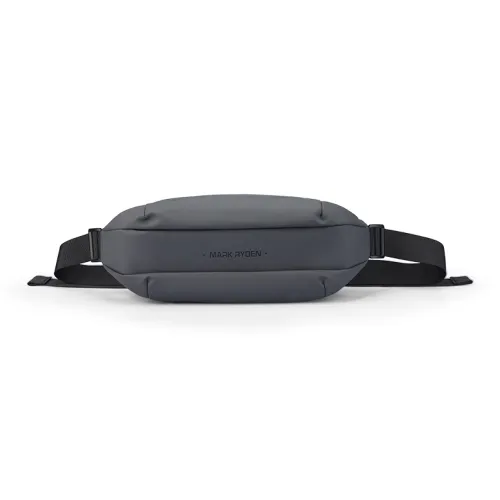 MARK RYDEN Oxford Fanny Pack Regular Men's Elegant Black/Graphite Gray/Olive Green