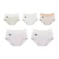 O Set-Bare Skin Baby Cotton-White+Skin+Green+Purple+Purple (5 Pack)