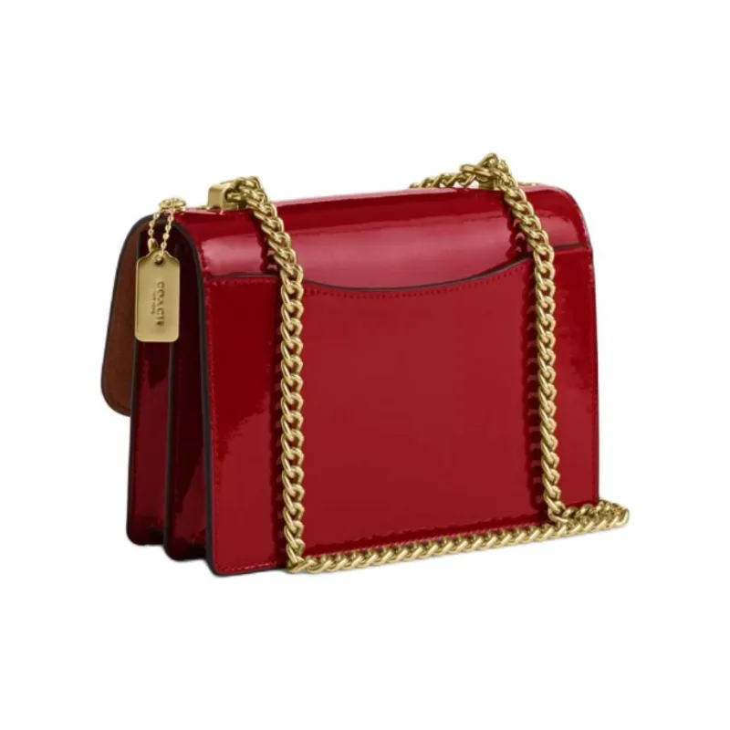 COACH Klare Patent Leather With Leather Crossbody Bag, Shoulder Bag Women's-1