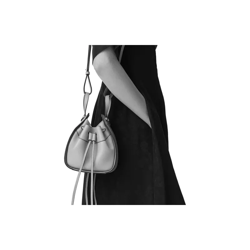 LOEWE Hammock Grained Calfskin Hammock Bag Crossbody Bag Shoulder Bag Mini Women's Sunflower-5