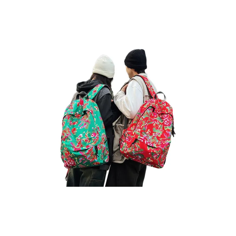 TINYAT Nylon Backpacks Large Size Unisex-2