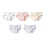 Group J-Multicolor Cuff-White & Pink & Skin & Blue & Blue (5 Pieces)