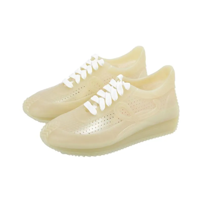 LOEWE Flow Runner Low Top Casual Shoes Women's White-2