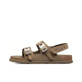 DIOR By Birkenstock Sandale Milano Khaki Nubuck Calfskin