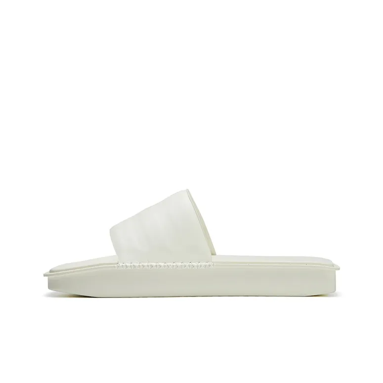 Y 3 Slip Resistant Antibacterial Slide Slippers Unisex White-0